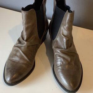 Brown ankle boots